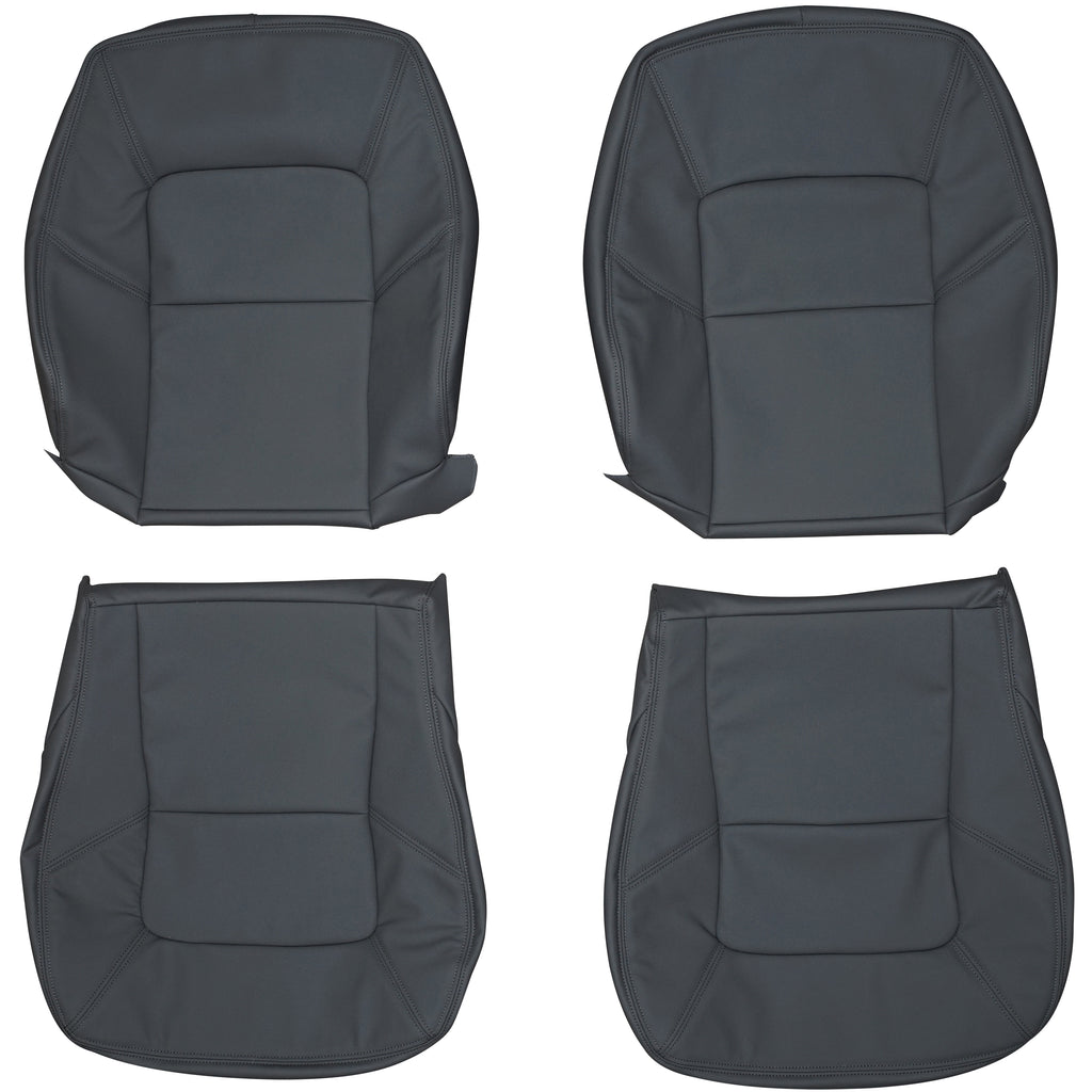1992-1999 Mercedes Benz C140 CL500 CL-Class Custom Real Leather Seat Covers (Front) - lseat2
