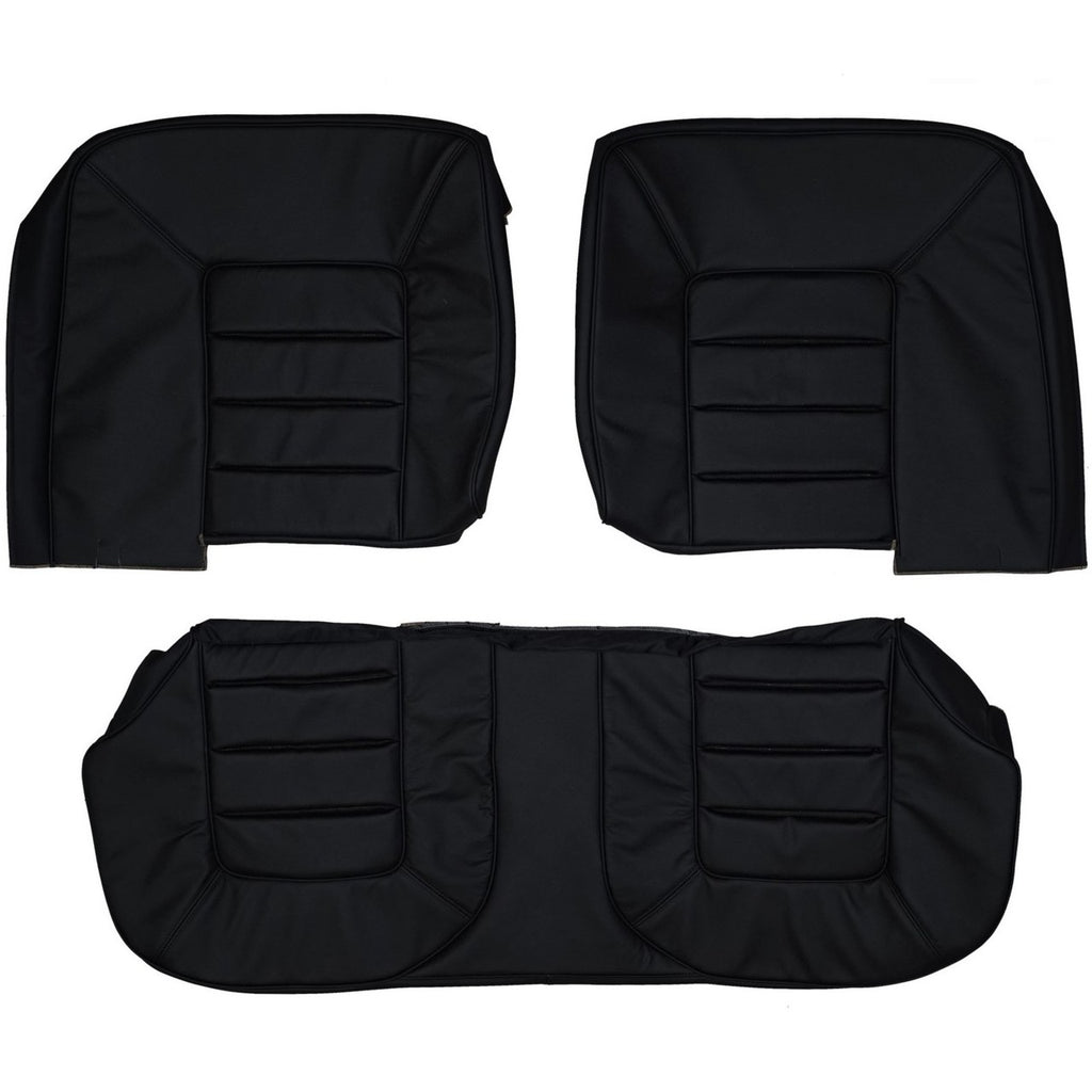 1967-1974 Volvo 142e Custom Real Leather Seat Covers (Rear) - lseat2
