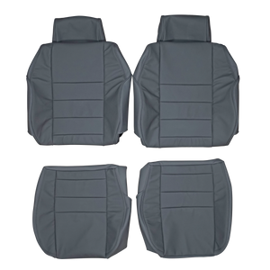 1990-1997 Toyota Land Cruiser J80 Custom Real Leather Seat Covers (Front) - lseat2