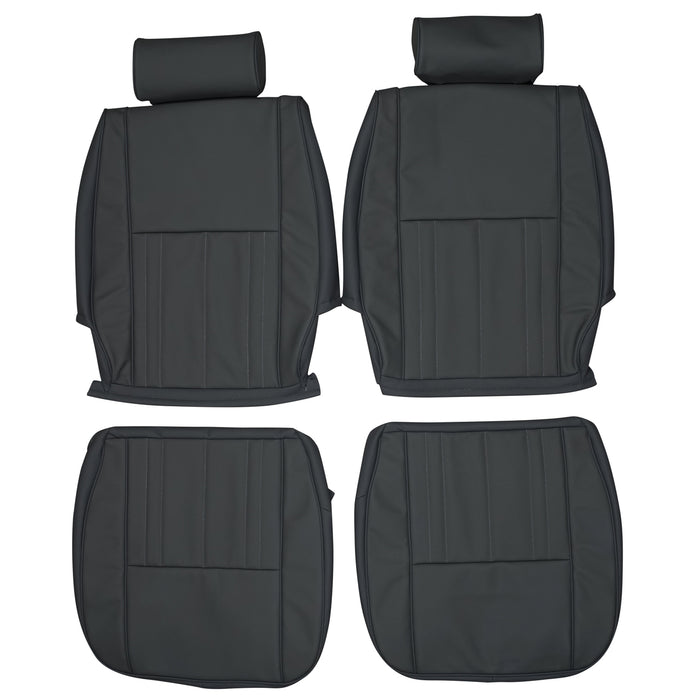 1980-1989 Toyota Land Cruiser J60 Custom Real Leather Seat Covers (Front)
