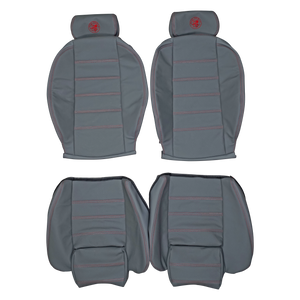 1990-1993 Alfa Romeo Spider Custom Real Leather Seat Covers (Front) - lseat2