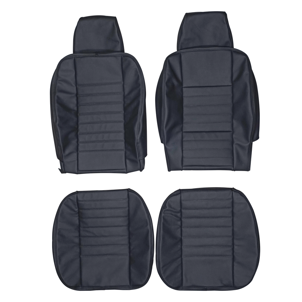 1983-2006 Land Rover Defender 90 110 130 Custom Real Leather Seat Covers (Front) - lseat2
