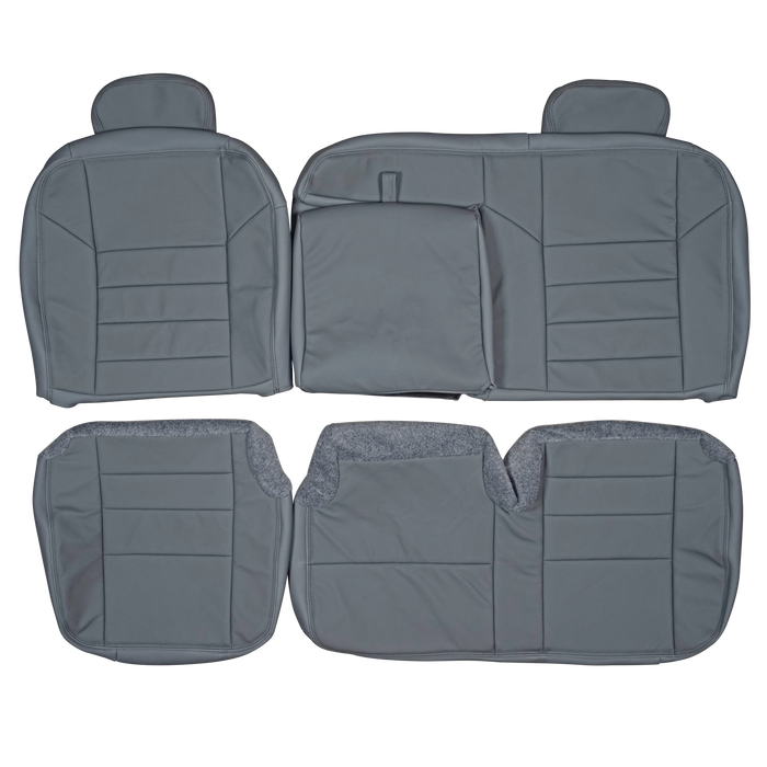 2002-2005 Ford Excursion Custom Real Leather Seat Covers (Rear)