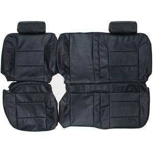 2013-2016 Chevrolet Silverado Custom Real Leather Seat Covers (Rear) - lseat