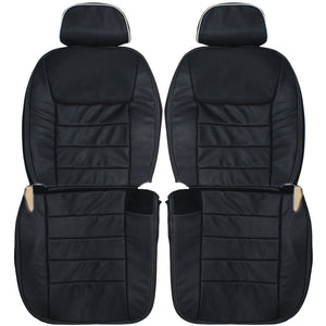 1998-2002 Lincoln Town Car Custom Real Leather Seat Covers (Front) - lseat