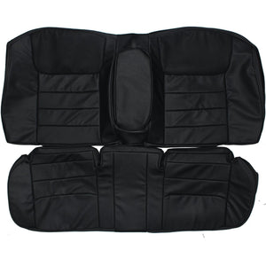 1998-2002 Lincoln Town Car Custom Real Leather Seat Covers (Rear) - lseat