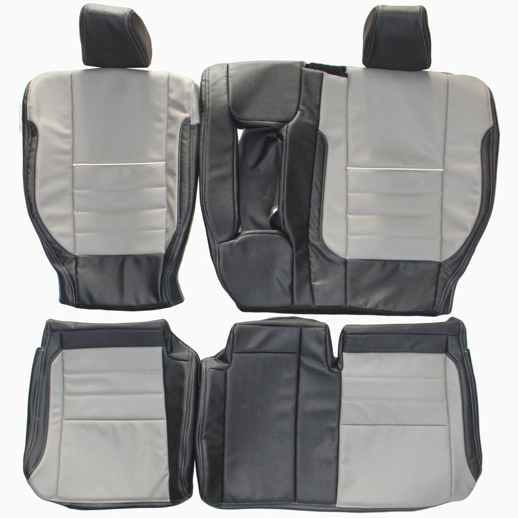 2012-2016 Ford Escape Custom Real Leather Seat Covers (Rear) - lseat2