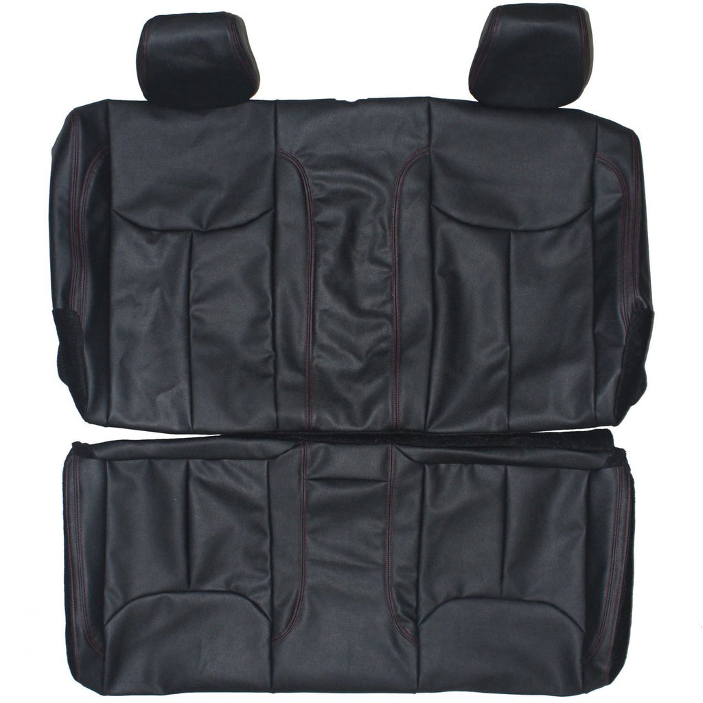 2013-2016 Jeep Wrangler JK Custom Real Leather Seat Covers (Rear) - lseat2