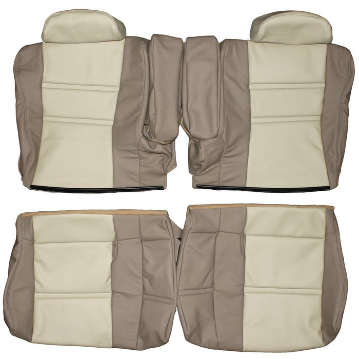 1990-1997 Toyota Land Cruiser J80 Custom Real Leather Seat Covers (Rear)