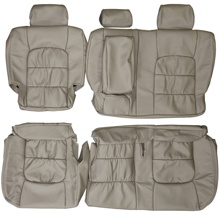 1998-2007 Lexus LX470 J100 Custom Real Leather Seat Covers (Rear)