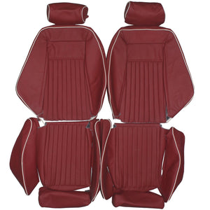 1980 Avanti II Recaro Custom Real Leather Seat Covers (Front) - lseat2