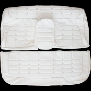 1958-1959 Cadillac DeVille Custom Real Leather Seat Covers (Front) - lseat2