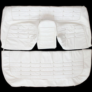 1958-1959 Cadillac DeVille Custom Real Leather Seat Covers (Rear) - lseat2