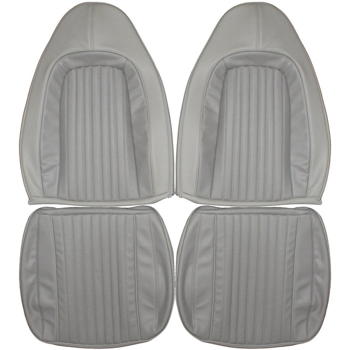 1970-1974 Plymouth Barracuda Custom Real Leather Seat Covers (Front)