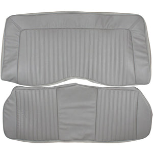 1970-1974 Plymouth Barracuda Custom Real Leather Seat Covers (Rear) - lseat2