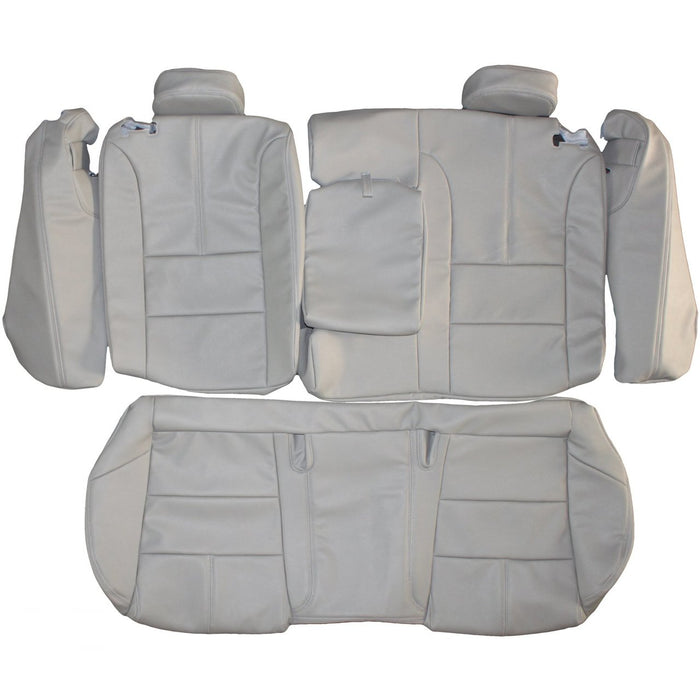 2014-2017 Chevrolet Impala Custom Real Leather Seat Covers (Rear)