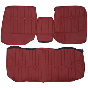 1959 Cadillac Deville Coupe Custom Real Leather Seat Covers (Front) - lseat2