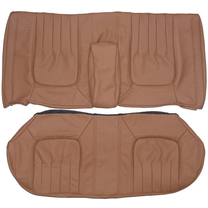 1976-1979 Cadillac Seville Custom Real Leather Seat Covers (Rear)