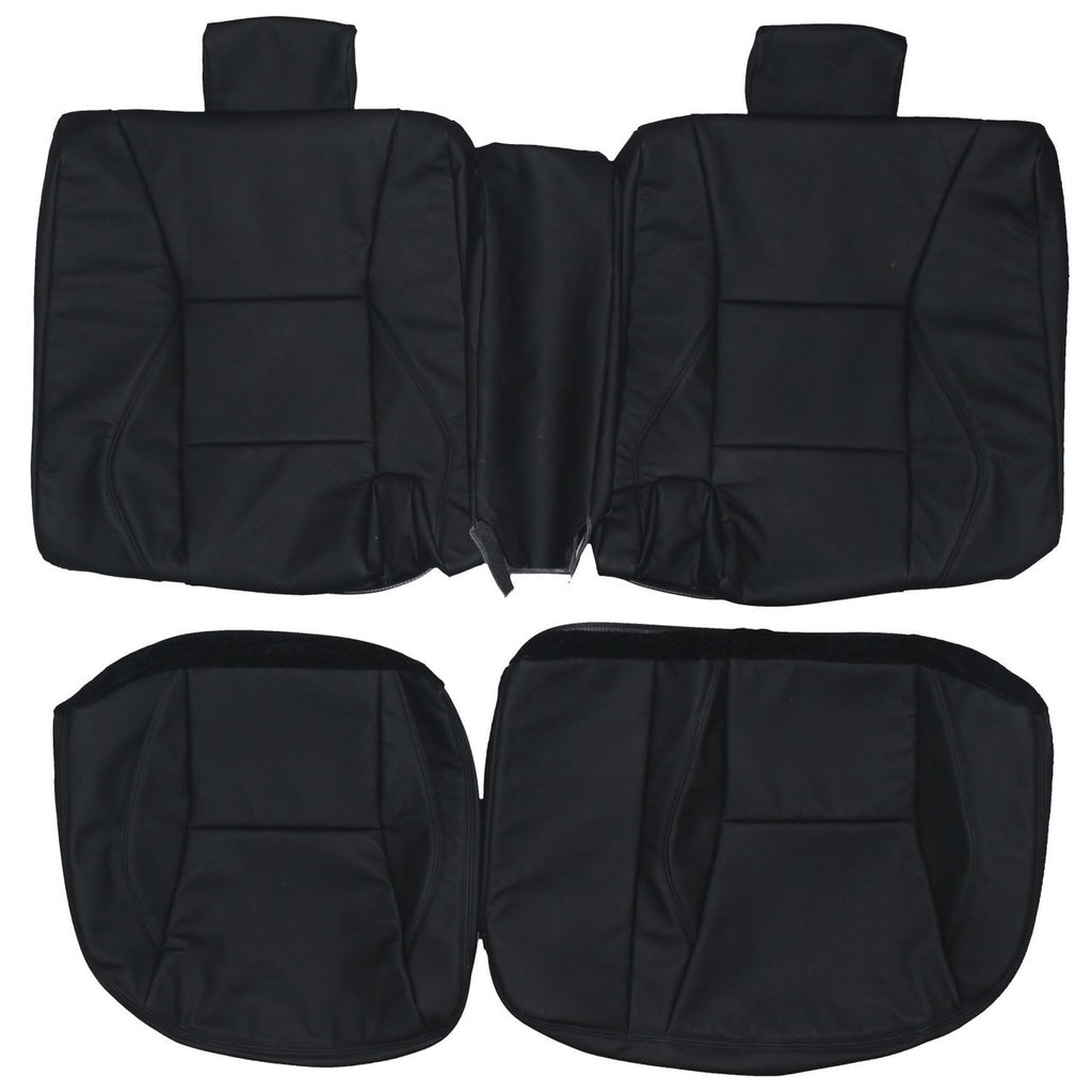 1998-2002 Saab 9-3 Custom Real Leather Seat Covers (Rear) - lseat2