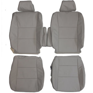 1998-2007 Toyota Land Cruiser J100 Custom Real Leather Seat Covers (Front) - lseat2