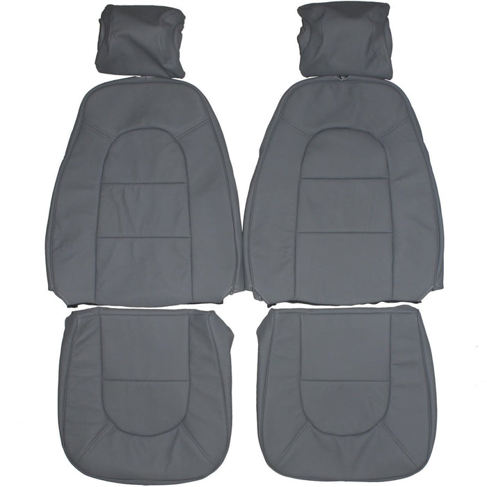 1986-1989 Saab 900 Hatchback Custom Real Leather Seat Covers (Front)
