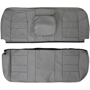 2002-2003 Ford F250 F350 Lariat Custom Real Leather Seat Covers (Rear) - lseat2