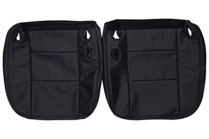 2003-2011 Ford Crown Victoria Police Interceptor Custom Real Leather Seat Covers (Front) - lseat2