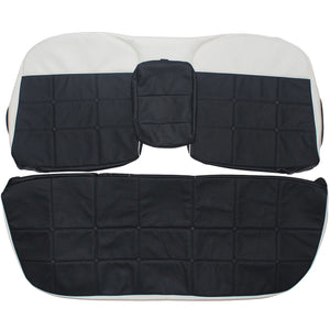 1963 Cadillac DeVille Sedan Custom Real Leather Seat Covers (Front) - lseat2