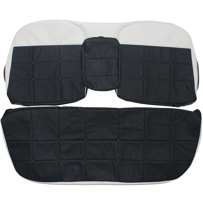 1963 Cadillac DeVille Sedan Custom Real Leather Seat Covers (Front)