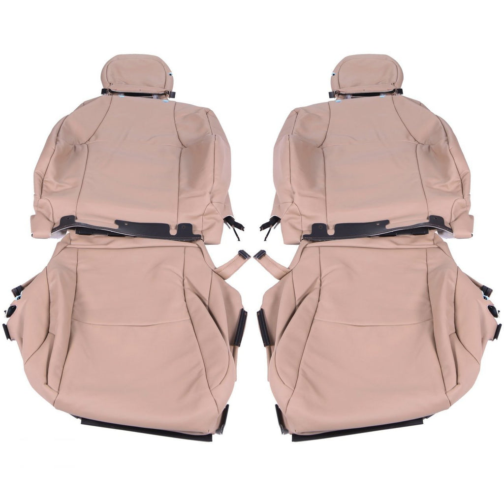 2009-2017 Toyota 4Runner Custom Real Leather Seat Covers (Front) - lseat2
