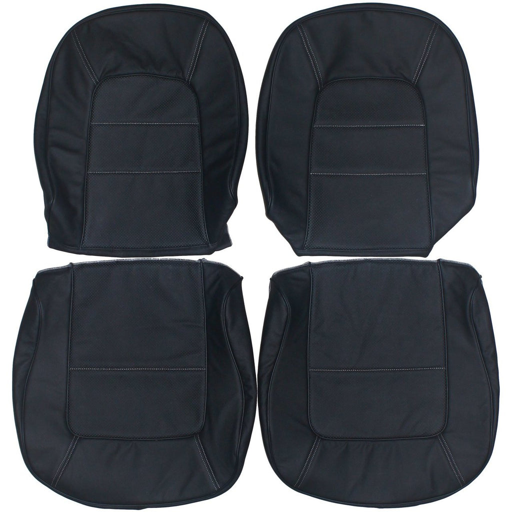 1965 Chevrolet Corvette Custom Real Leather Seat Covers (Front) - lseat2