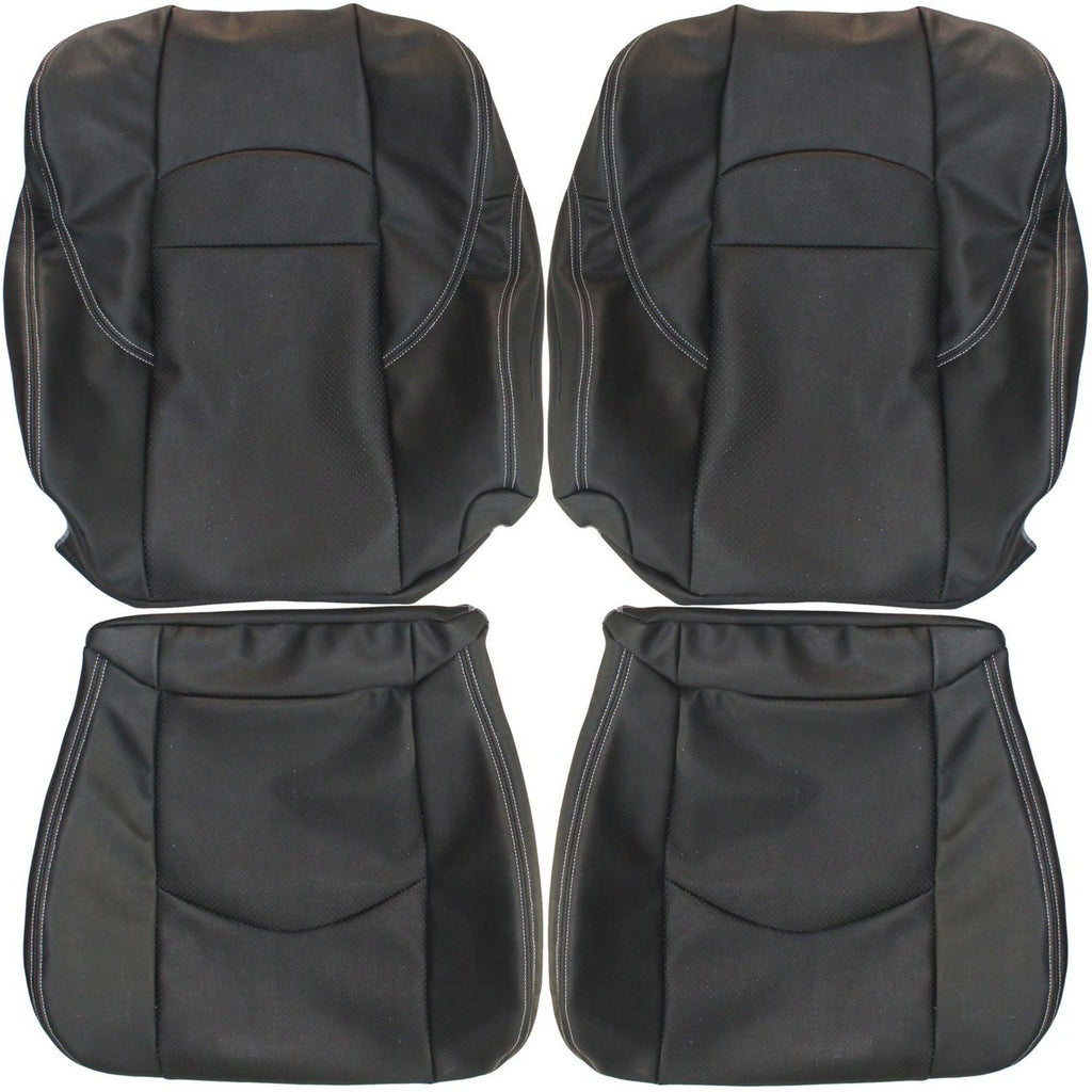 2009-2016 Nissan 370Z Z34 Custom Real Leather Seat Covers (Front) - lseat2