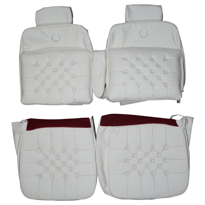 1979-1985 Cadillac Eldorado Biarritz Custom Real Leather Seat Covers (Front)