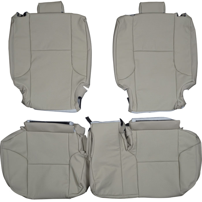 2010-2019 Lexus GX460 Custom Real Leather Seat Covers (Rear)