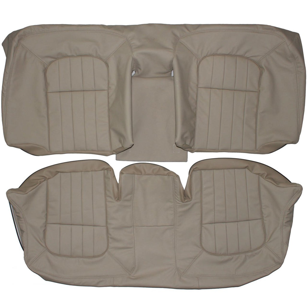 1995-1997 Jaguar XJ6 Custom Real Leather Seat Covers (Rear) - lseat2