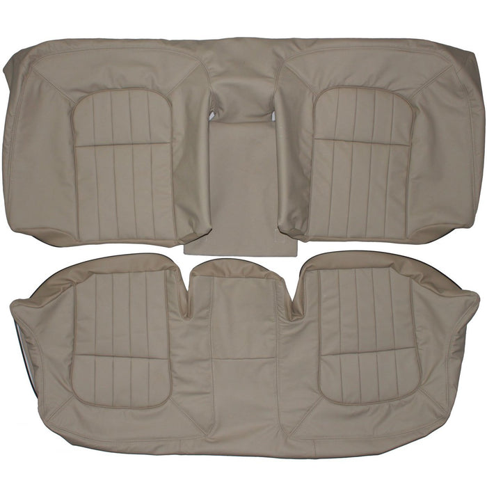 1995-1997 Jaguar XJ6 Custom Real Leather Seat Covers (Rear)