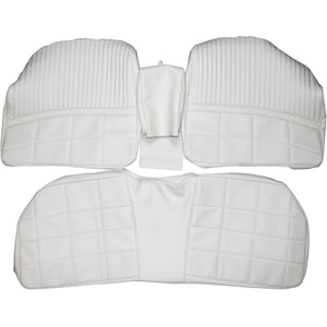1966 Ford Thunderbird T-Bird Custom Real Leather Seat Covers (Rear) - lseat2