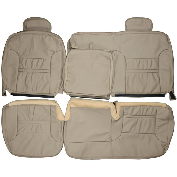 1999-2005 Ford Excursion Custom Real Leather Seat Covers (Rear)
