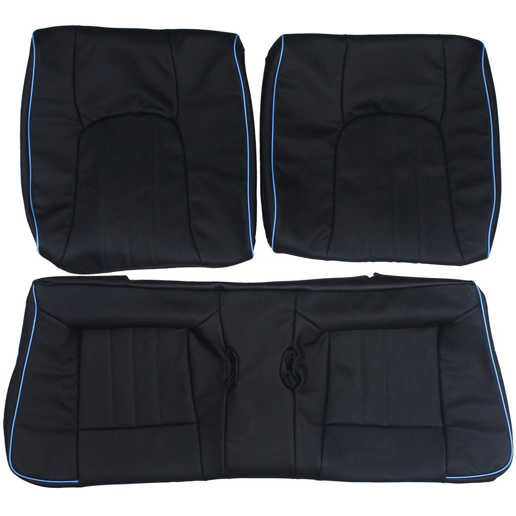 2001-2008 Hyundai Tiburon Custom Real Leather Seat Covers (Rear) - lseat2
