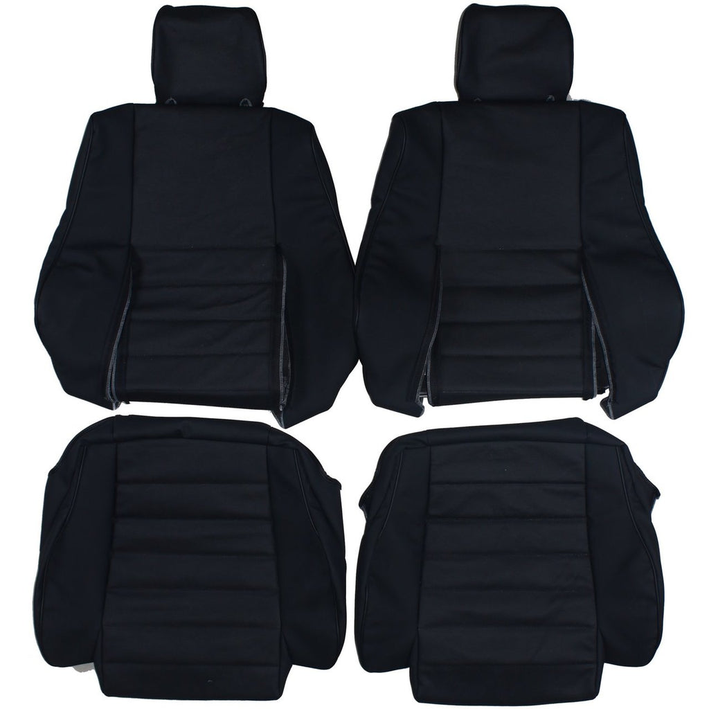 1981-1988 Opel Ascona Convertible Custom Real Leather Seat Covers (Front) - lseat2