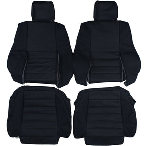 1981-1988 Opel Ascona Convertible Custom Real Leather Seat Covers (Front) - lseat2