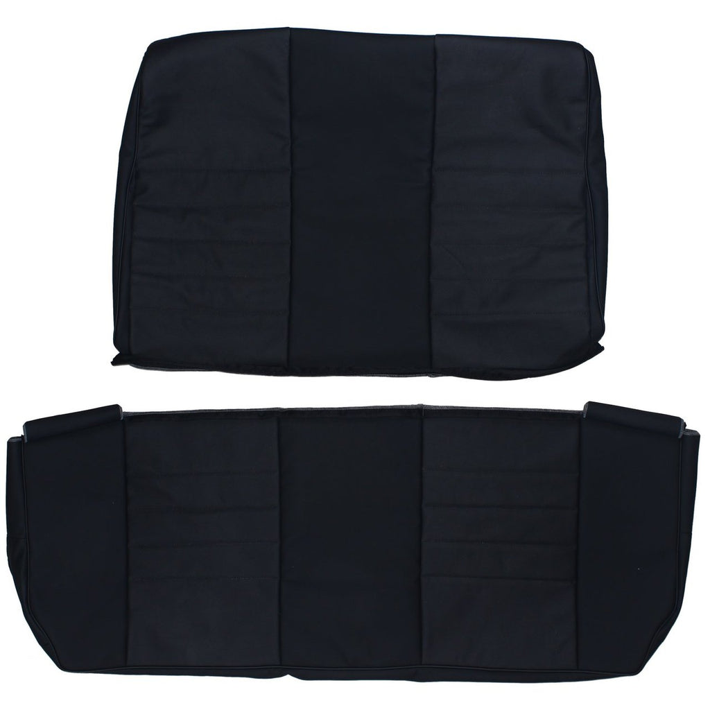 1981-1988 Opel Ascona Convertible Custom Real Leather Seat Covers (Rear) - lseat2