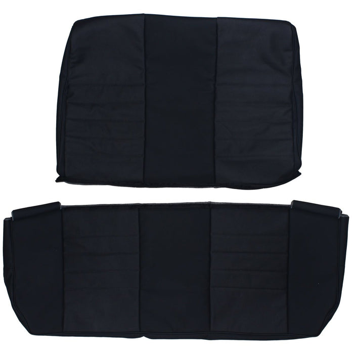 1981-1988 Opel Ascona Convertible Custom Real Leather Seat Covers (Rear)