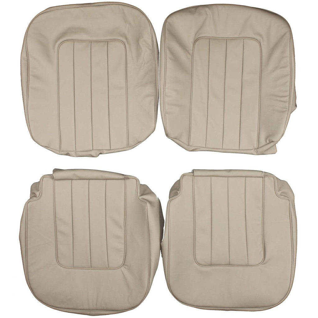 1982-1987 Jaguar XJ Vanden Plas Custom Real Leather Seat Covers (Front) - lseat2