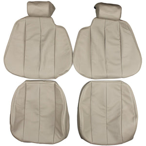 1990-1995 Mercedes Benz R129 SL300 SL500 SL600 Custom Real Leather Seat Covers (Front) - lseat2