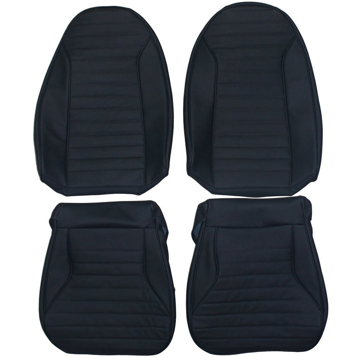 1971-1975 Pontiac Firebird Trans Am Custom Real Leather Seat Covers (Front)