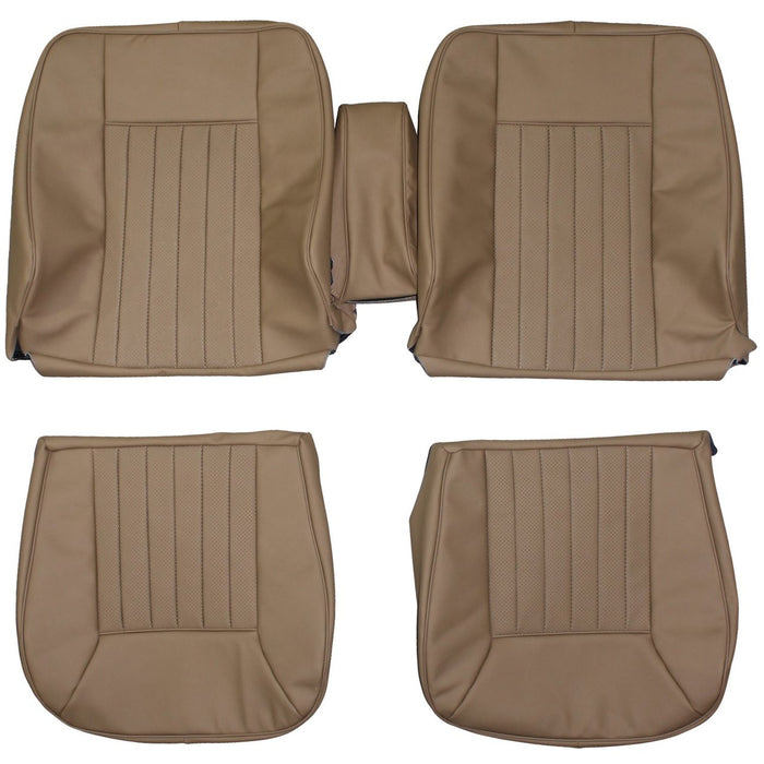 1986-1989 Mercedes Benz W124 300CE Custom Real Leather Seat Covers (Front)