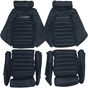 Recaro LX-C Benz Porsche VW Ford Nissan Custom Real Leather Seat Covers (Front) - lseat2