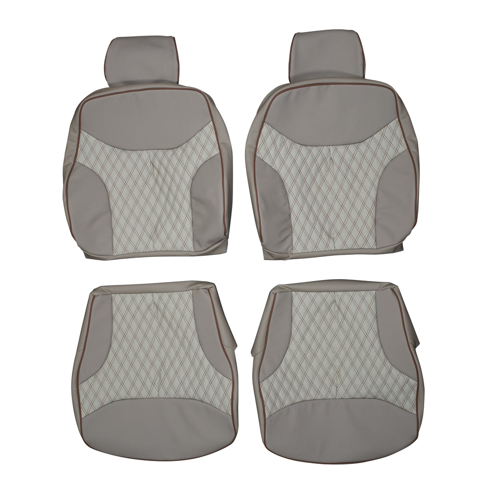 1991-1998 Mercedes Benz W140 S-Class Custom Real Leather Seat Covers (Front) - lseat2