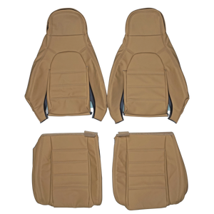 1989-1997 Mazda MX-5 Miata NA6CE Custom Real Leather Seat Covers (Front) - lseat2
